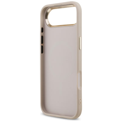 MagSafe futrola za Apple iPhone 17 Air, Guess, 4G Triangle Logo, Zlatno Roza
