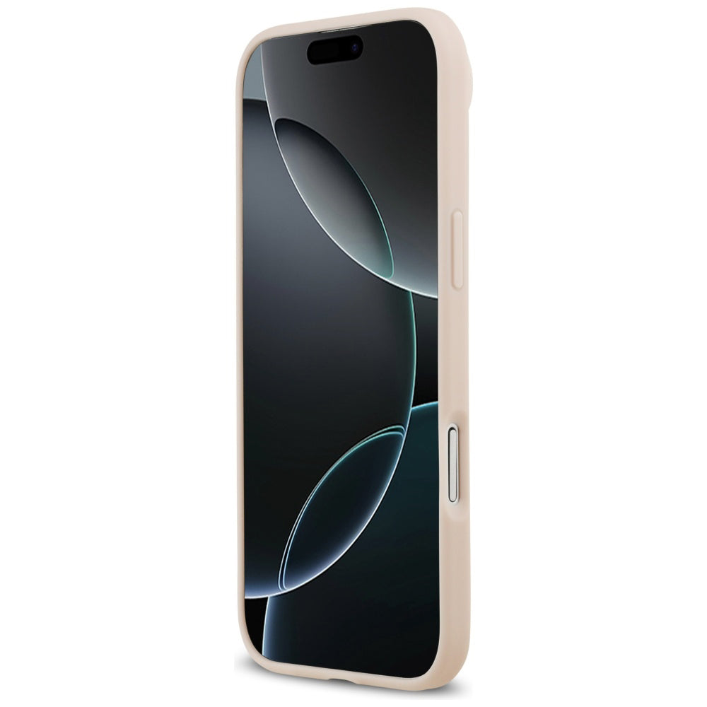 Futrola MagSafe za Apple iPhone 17 Air, Guess, Grained Flowers, Roza