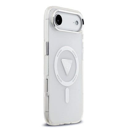 MagSafe futrola za Apple iPhone 17 Air, Guess, IML Gradient Triangle Logo, Prozirna
