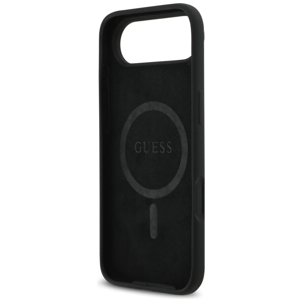 MagSafe futrola za Apple iPhone 17 Air, Guess, Triangle Logo, Crna