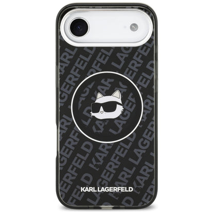 Futrola MagSafe za Apple iPhone 17 Air, Karl Lagerfeld, IML Choupette`s Head, Crna