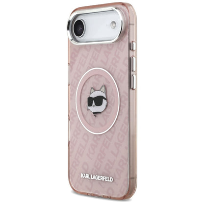 Futrola MagSafe za Apple iPhone 17 Air, Karl Lagerfeld, IML Choupette`s Head, Roza