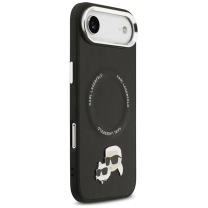 MagSafe futrola za Apple iPhone 17 Air, Karl Lagerfeld, Karl & Choupette Pins, Crna