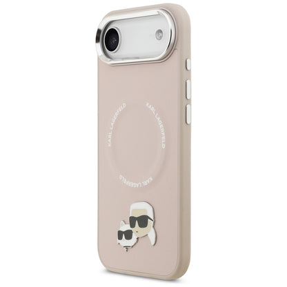 MagSafe futrola za Apple iPhone 17 Air, Karl Lagerfeld, Karl & Choupette Pins, Roza