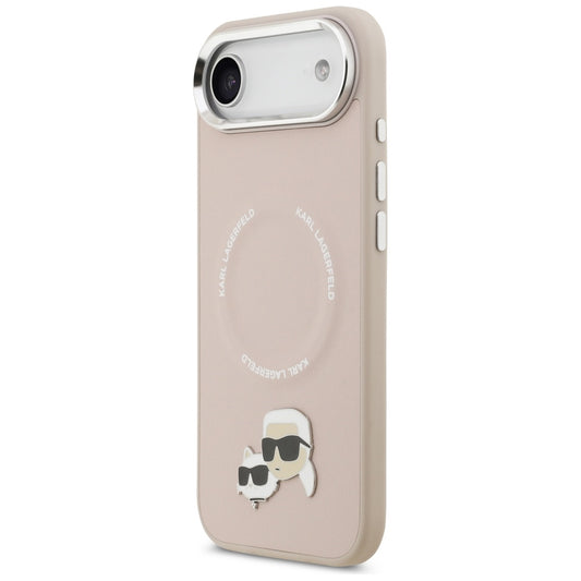 MagSafe futrola za Apple iPhone 17 Air, Karl Lagerfeld, Karl & Choupette Pins, Roza