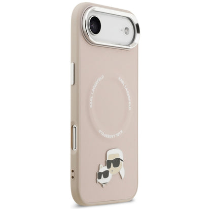 MagSafe futrola za Apple iPhone 17 Air, Karl Lagerfeld, Karl & Choupette Pins, Roza