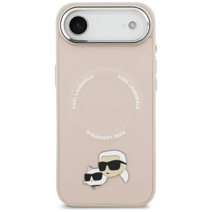 MagSafe futrola za Apple iPhone 17 Air, Karl Lagerfeld, Karl & Choupette Pins, Roza