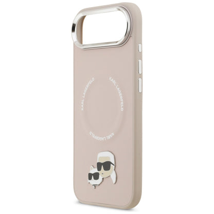 MagSafe futrola za Apple iPhone 17 Air, Karl Lagerfeld, Karl & Choupette Pins, Roza
