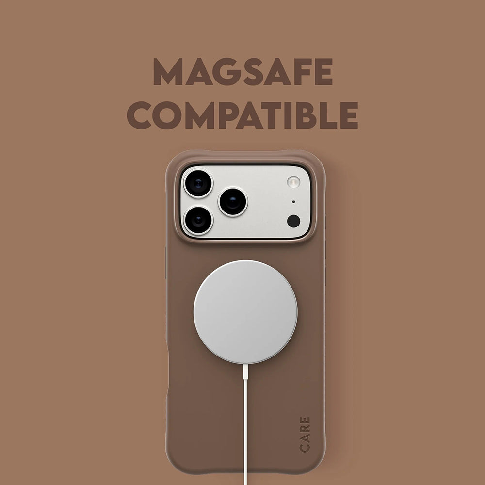 Futrola MagSafe za Apple iPhone 17 Air, PanzerGlass, Modno osviještena, Smeđa