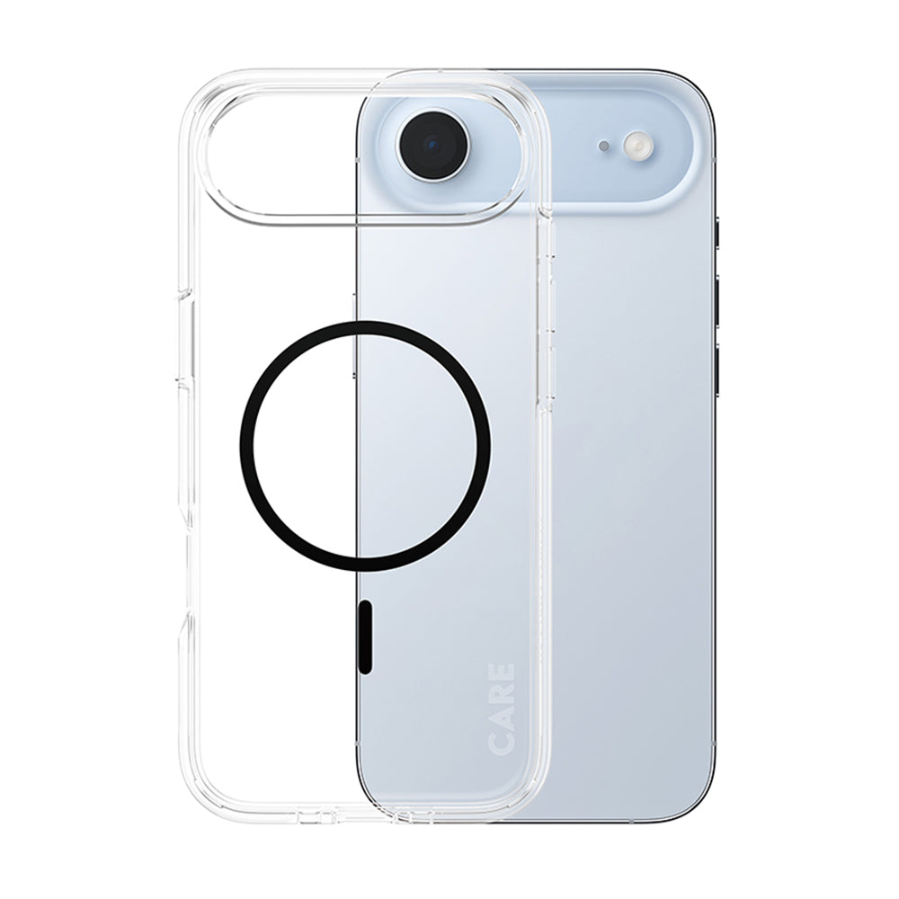 Futrola MagSafe za Apple iPhone 17 Air, PanzerGlass, Care Urban Explorer, Crna Prozirnost