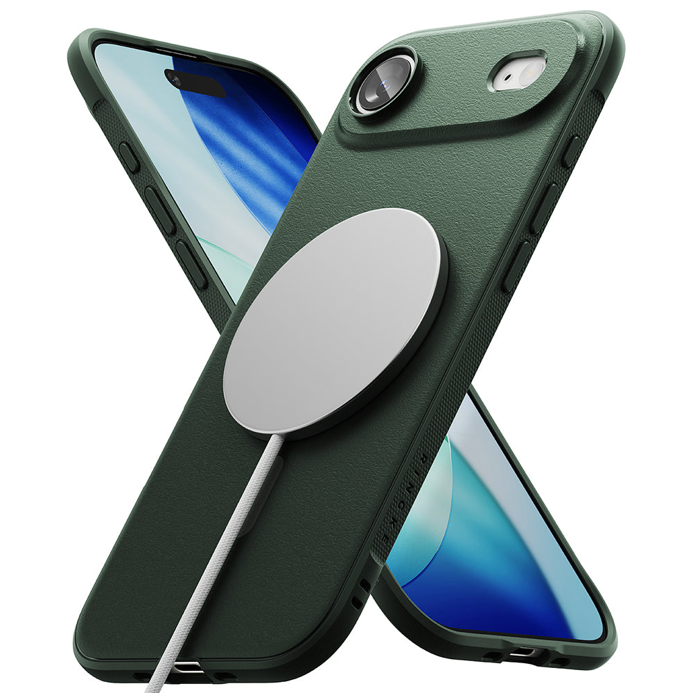 Futrola MagSafe za Apple iPhone 17 Air, Ringke, Onyx, Tamno Zelena