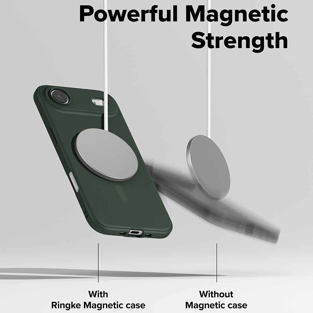 Futrola MagSafe za Apple iPhone 17 Air, Ringke, Onyx, Tamno Zelena