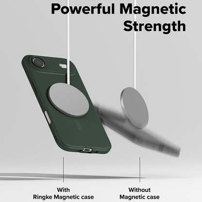 Futrola MagSafe za Apple iPhone 17 Air, Ringke, Onyx, Tamno Zelena