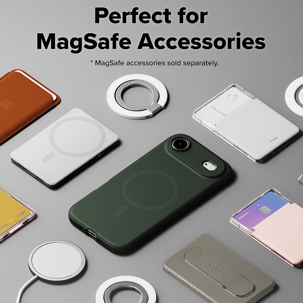 Futrola MagSafe za Apple iPhone 17 Air, Ringke, Onyx, Tamno Zelena