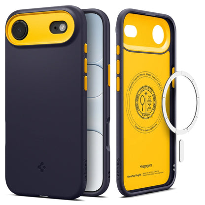 Husa MagSafe za Apple iPhone 17 Air, Spigen, Caseology Nano Pop, Ljubičasta