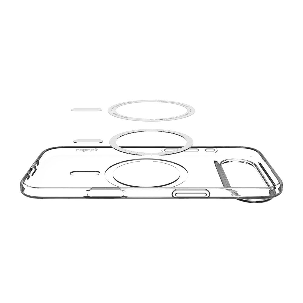 MagSafe futrola za Apple iPhone 17 Air, Spigen, Liquid Crystal, Bijela