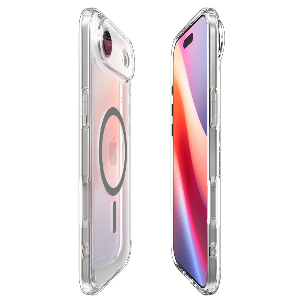 MagSafe futrola za Apple iPhone 17 Air, Spigen, Ultra Hybrid, Siva