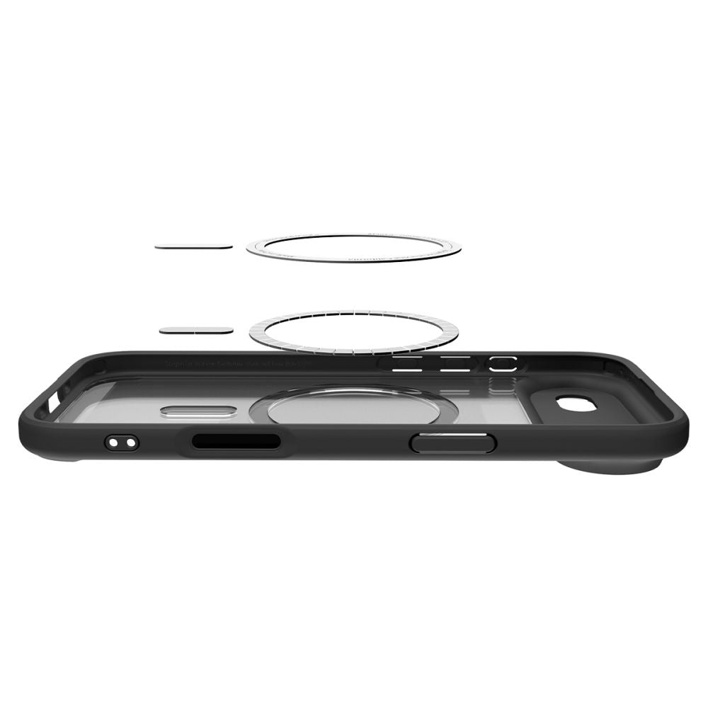 Futrola MagSafe za Apple iPhone 17 Air, Spigen, Ultra Hybrid, Satin Crna