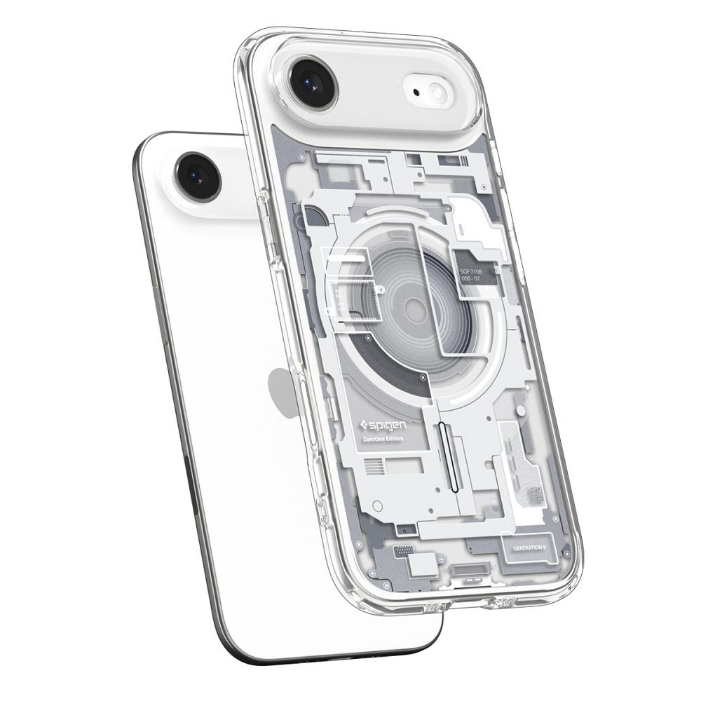 Futrola MagSafe za Apple iPhone 17 Air, Spigen, Ultra Hybrid Zero One, Bijela