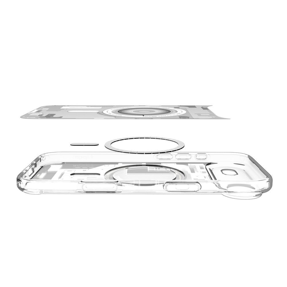 Futrola MagSafe za Apple iPhone 17 Air, Spigen, Ultra Hybrid Zero One, Bijela