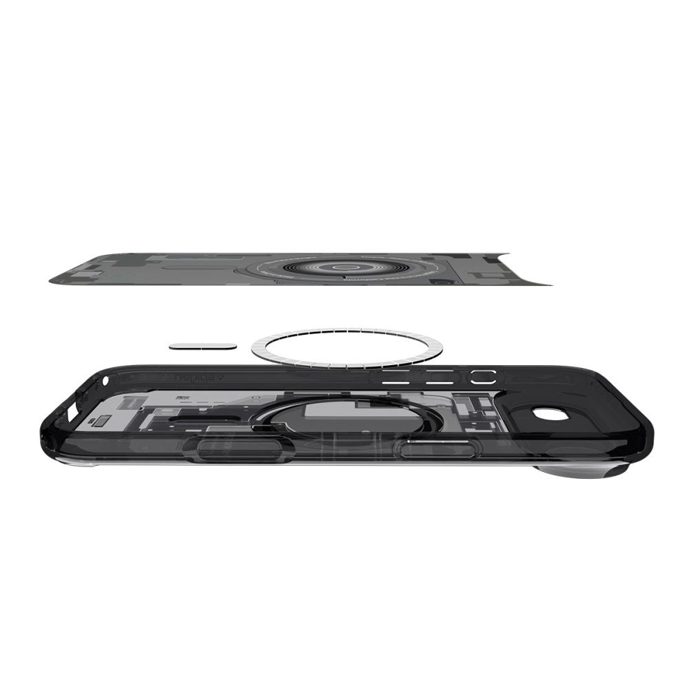 Futrola MagSafe za Apple iPhone 17 Air, Spigen, Ultra Hybrid Zero One, Crna