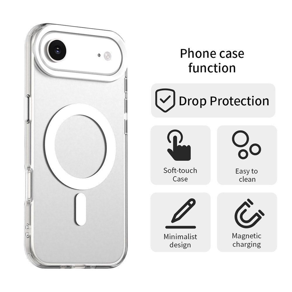 Futrola MagSafe za Apple iPhone 17 Air, Techsuit, CandyCase, Bijela