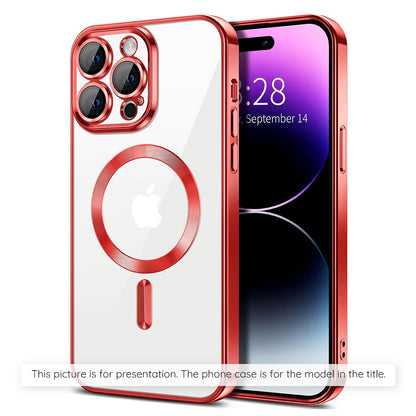 MagSafe futrola za Apple iPhone 17 Air, Techsuit, Luxury Crystal, Crvena