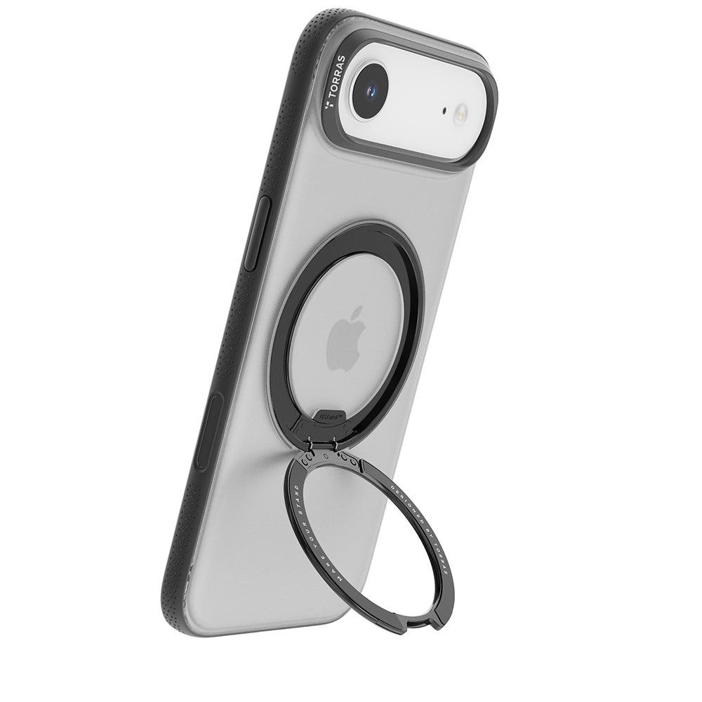 Futrola MagSafe za Apple iPhone 17 Air, Torras, Ostand R Fitness, Crna