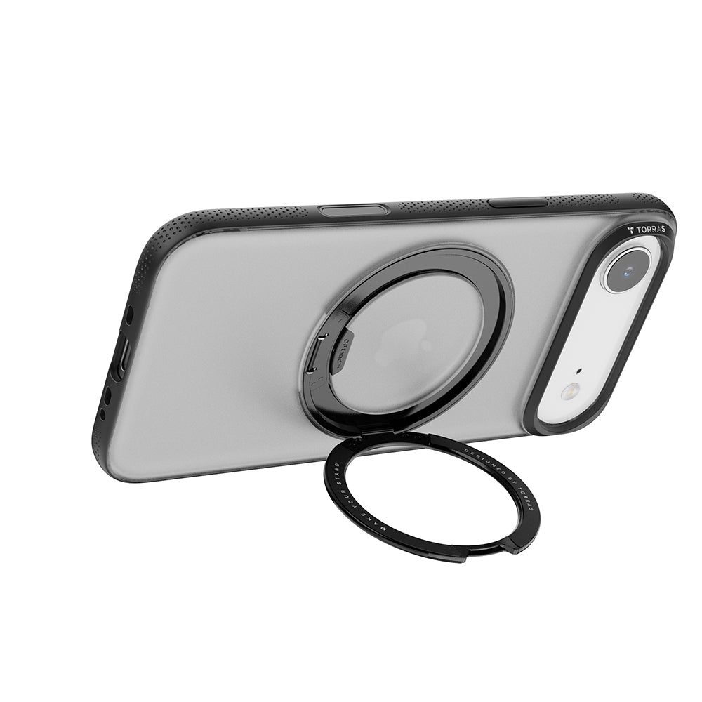 Futrola MagSafe za Apple iPhone 17 Air, Torras, Ostand R Fitness, Crna