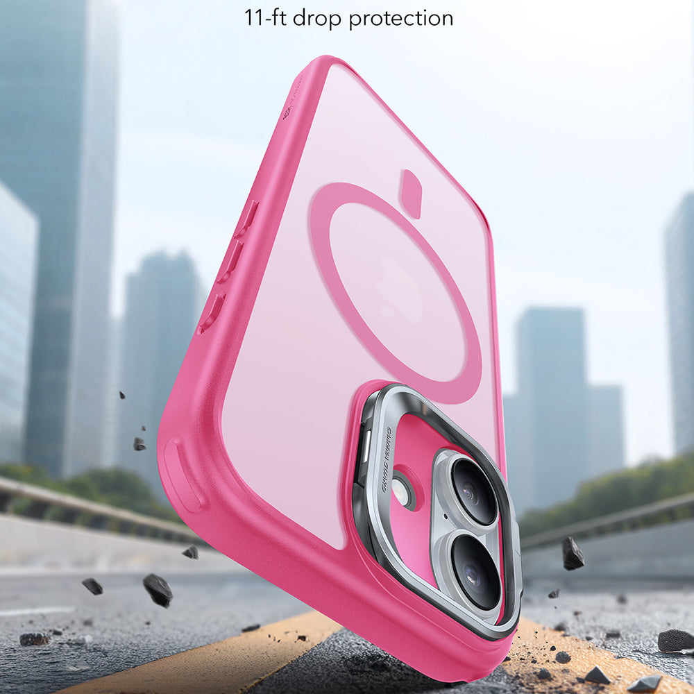 Futrola MagSafe za Apple iPhone 17, ESR, Classic Hybrid Kickstand, Satin Pink
