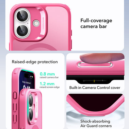 Futrola MagSafe za Apple iPhone 17, ESR, Classic Hybrid, Satin Pink