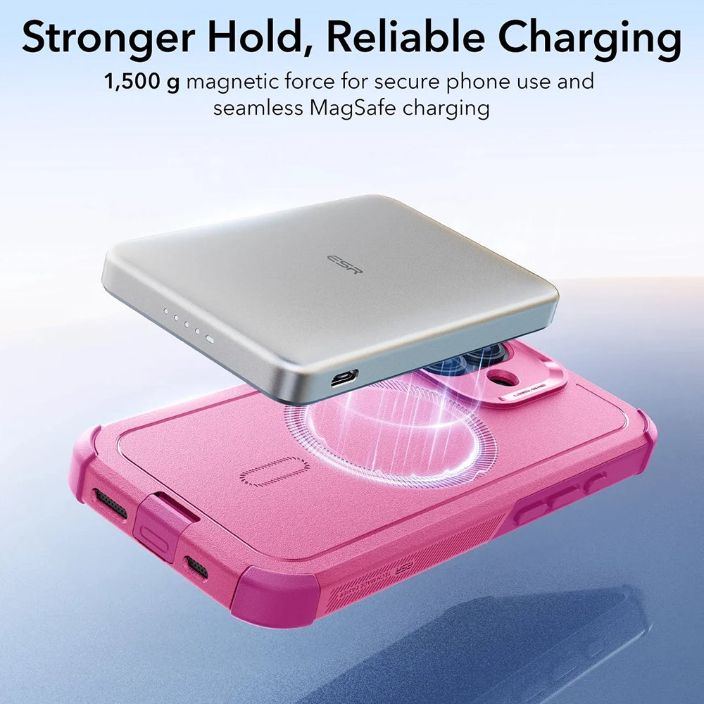 MagSafe futrola za Apple iPhone 17, ESR, Cyber, Roza