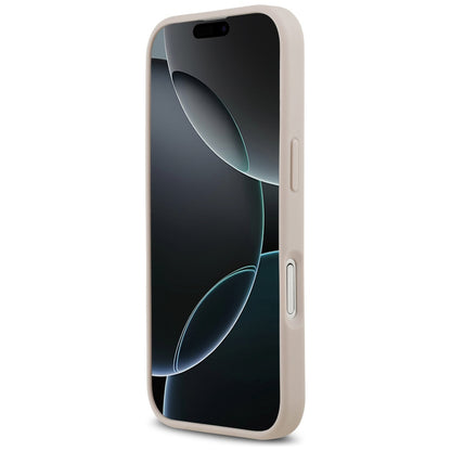 Futrola MagSafe za Apple iPhone 17, Guess, 4G Circle Classic Logo, Roza