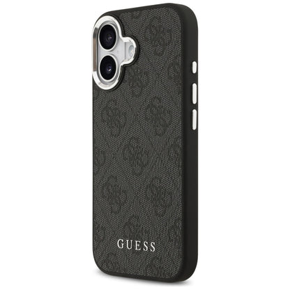 MagSafe futrola za Apple iPhone 17, Guess, 4G Classic Logo, Crna