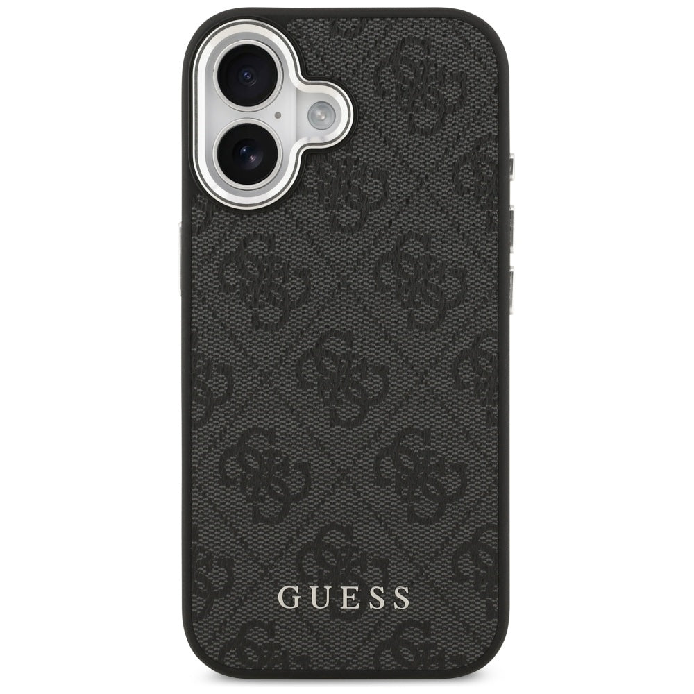 MagSafe futrola za Apple iPhone 17, Guess, 4G Classic Logo, Crna