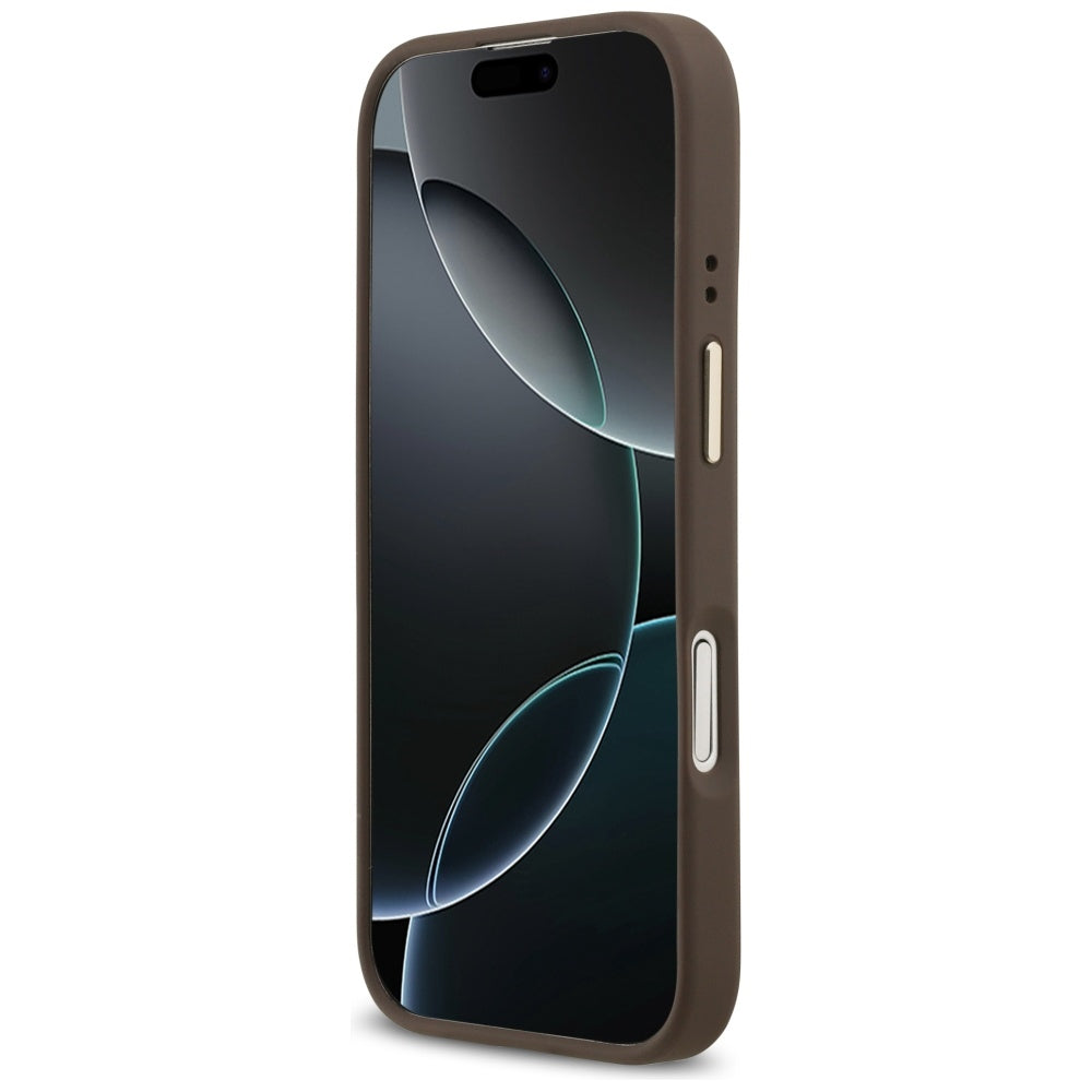 MagSafe futrola za Apple iPhone 17, Guess, 4G Classic, smeđa