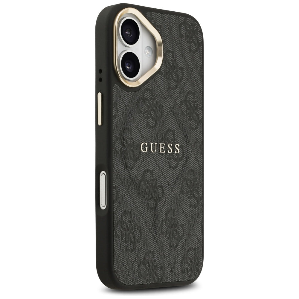 MagSafe futrola za Apple iPhone 17, Guess, 4G Classic, Crna
