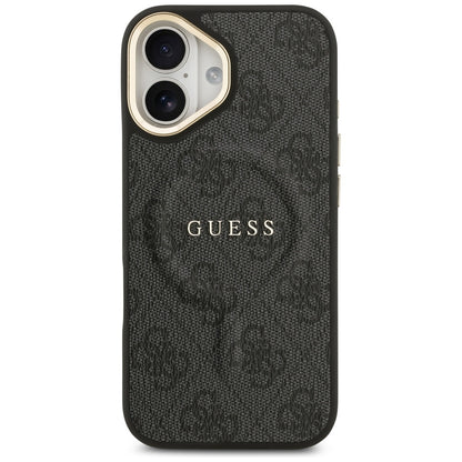 MagSafe futrola za Apple iPhone 17, Guess, 4G Classic, Crna