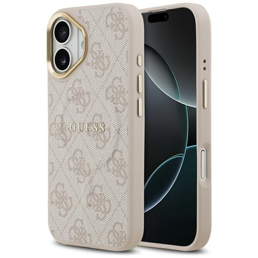 MagSafe futrola za Apple iPhone 17, Guess, 4G Classic, Roza