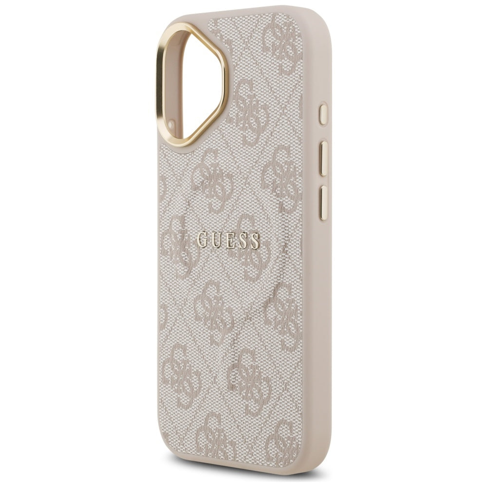 MagSafe futrola za Apple iPhone 17, Guess, 4G Classic, Roza