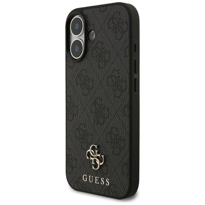 MagSafe futrola za Apple iPhone 17, Guess, 4G Small and Classic Logo, Crna