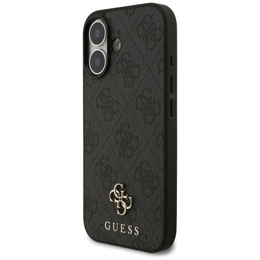 MagSafe futrola za Apple iPhone 17, Guess, 4G Small and Classic Logo, Crna