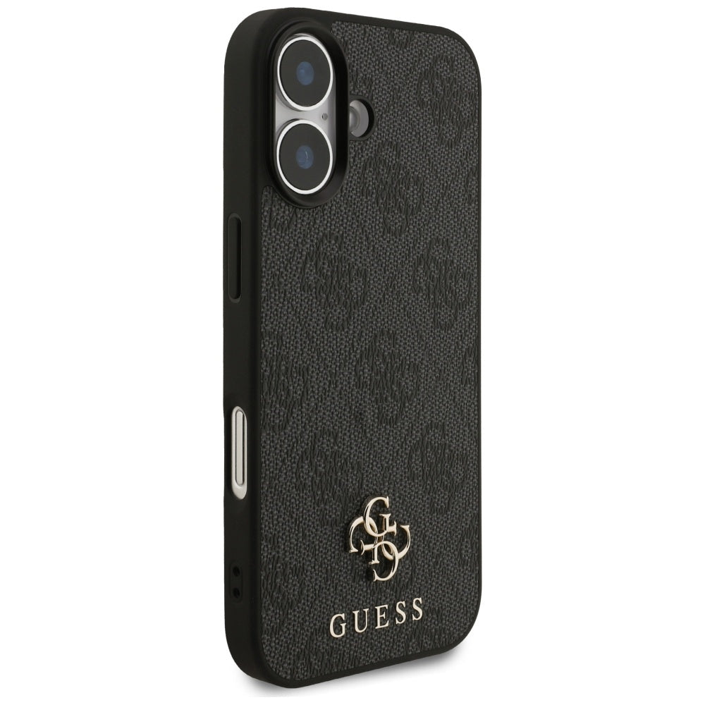 MagSafe futrola za Apple iPhone 17, Guess, 4G Small and Classic Logo, Crna