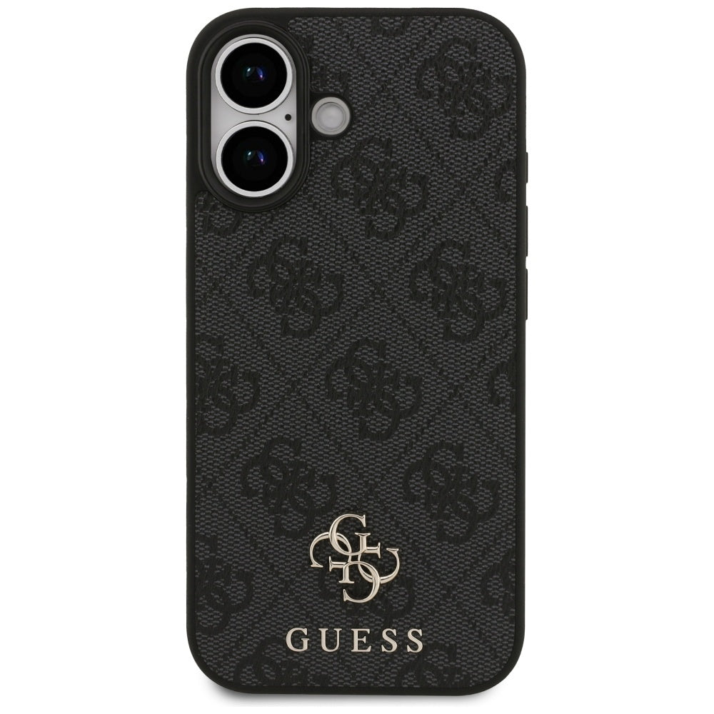 MagSafe futrola za Apple iPhone 17, Guess, 4G Small and Classic Logo, Crna