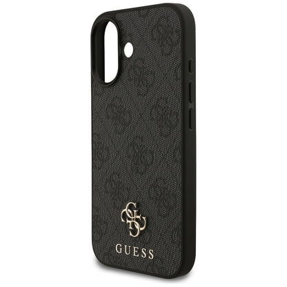 MagSafe futrola za Apple iPhone 17, Guess, 4G Small and Classic Logo, Crna