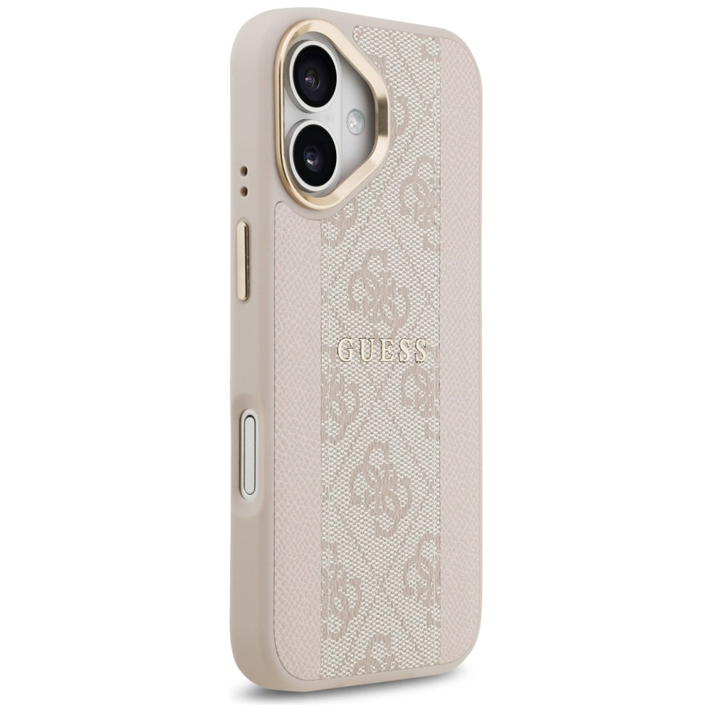 MagSafe futrola za Apple iPhone 17, Guess, 4G Stripe, Roza