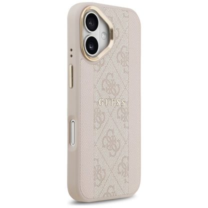 MagSafe futrola za Apple iPhone 17, Guess, 4G Stripe, Roza