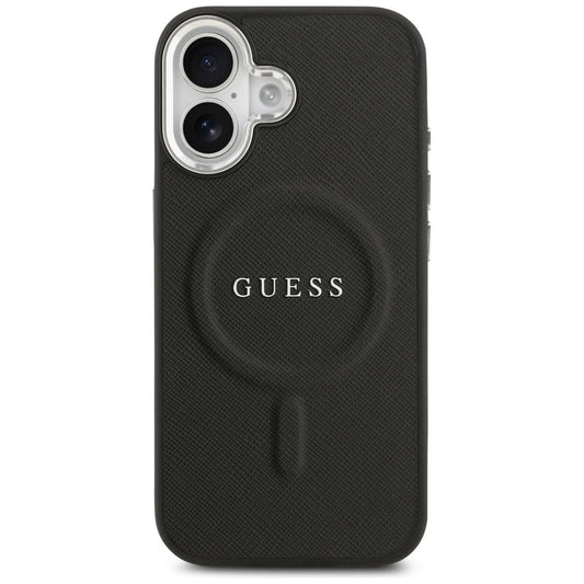 MagSafe futrola za Apple iPhone 17, Guess, Classic Logo, Crna