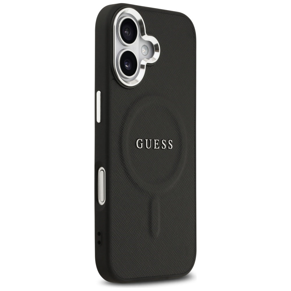 MagSafe futrola za Apple iPhone 17, Guess, Classic Logo, Crna