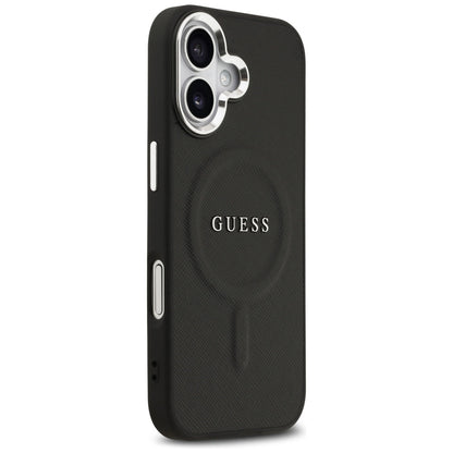 MagSafe futrola za Apple iPhone 17, Guess, Classic Logo, Crna